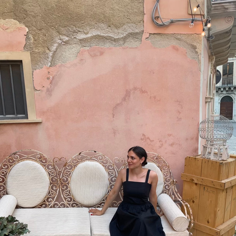 Die Sizilianerin und STUDIO SICILY Gründerin Virginia Pinnisi ist mit ihrer Heimat tief verwurzelt 
