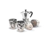 Becher-Set aus 4 Tassen der Catania Kollektion von STUDIO SICILY