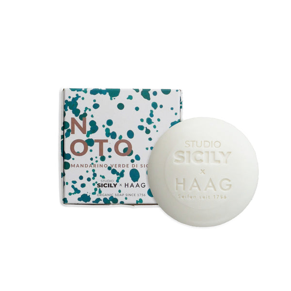 Handgemachte Noto Seife «Mandarino verde» 140g - STUDIO SICILY