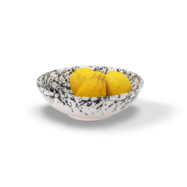 STUDIO SICILY schwarze Servierschale medio Catania für Salate, Bowls, Grillen usw. online kaufen