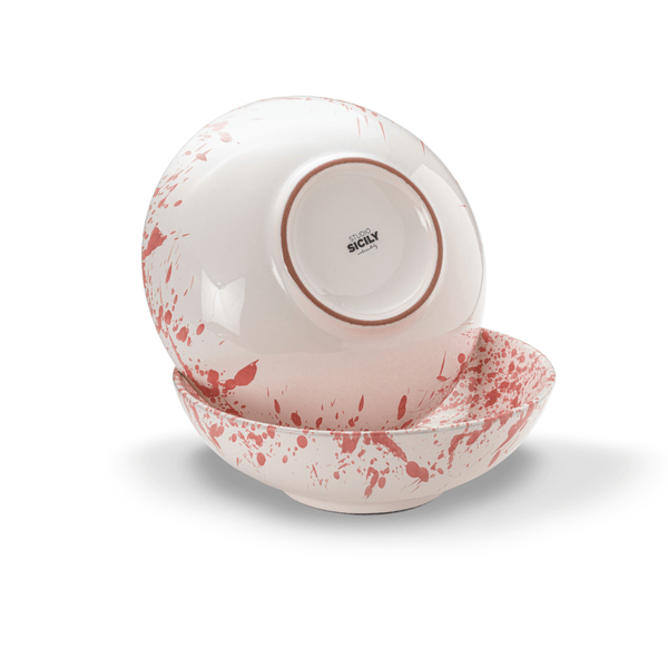 STUDIO SICILY rosa Servierschale medio Taormina für Salate, Bowls, Grillen usw. online kaufen
