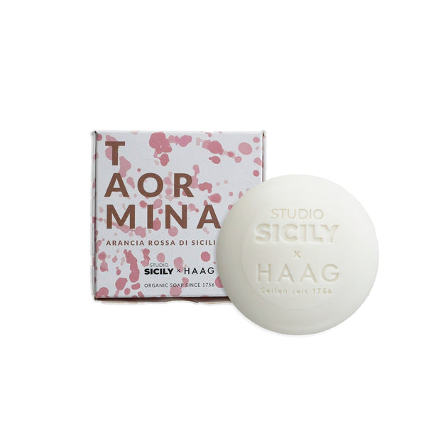 Handgemachte Taormina Seife «Arancia Rossa» 140g - STUDIO SICILY